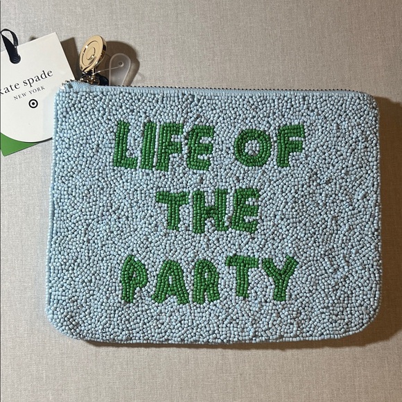 kate spade Handbags - Life of the Party Beaded Clutch